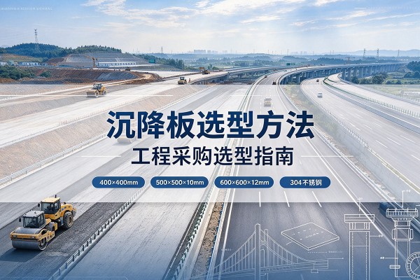 吴江沉降板选择方法