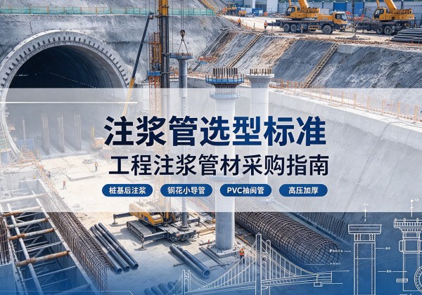 吴江注浆管选型标准
